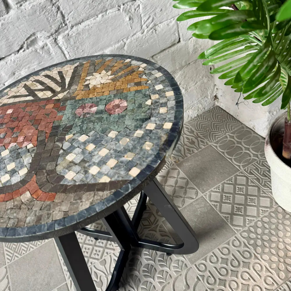 Tree Of Life Design Coffee Table 16” x 16” x 20”