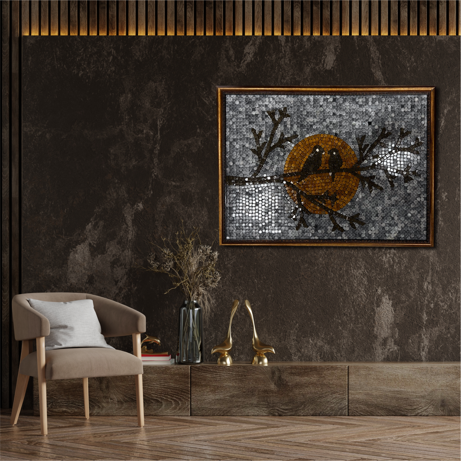 HUMMING BIRDS - Mosaic By Qureshi's